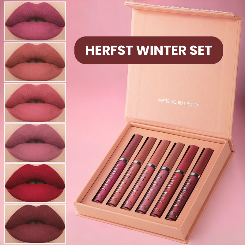 Havenlyn Everlasting vloeibare lippenstift mat (set van 6)