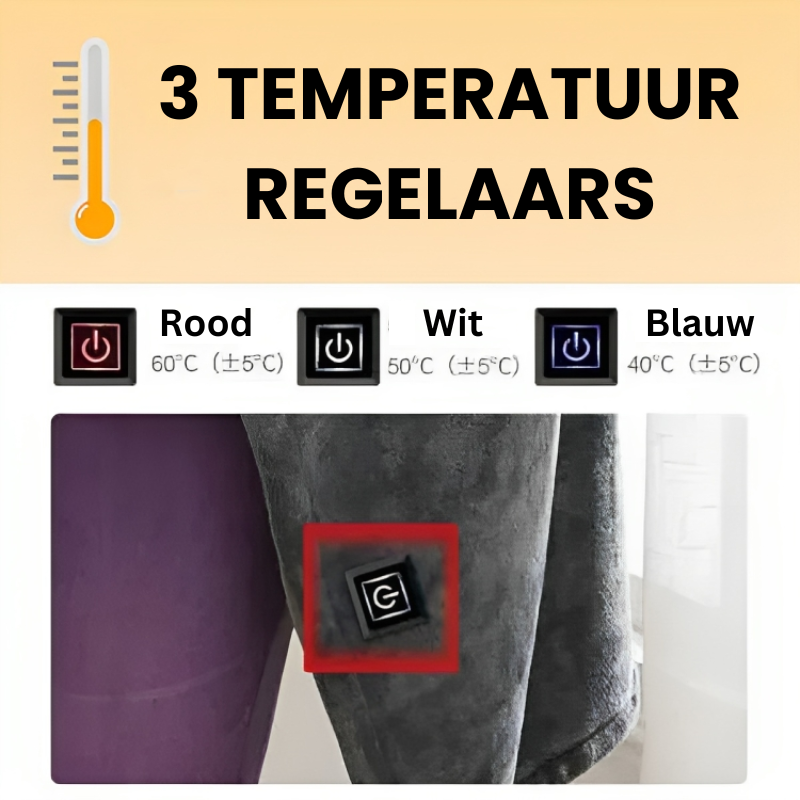 SnugMate™ - Verwarmde dekentrui