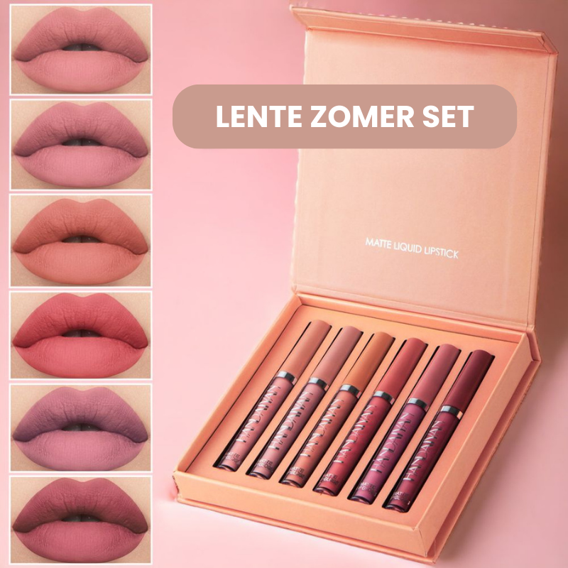 Havenlyn Everlasting vloeibare lippenstift mat (set van 6)