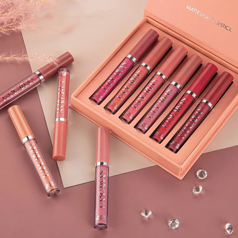 Havenlyn Everlasting vloeibare lippenstift mat (set van 6)