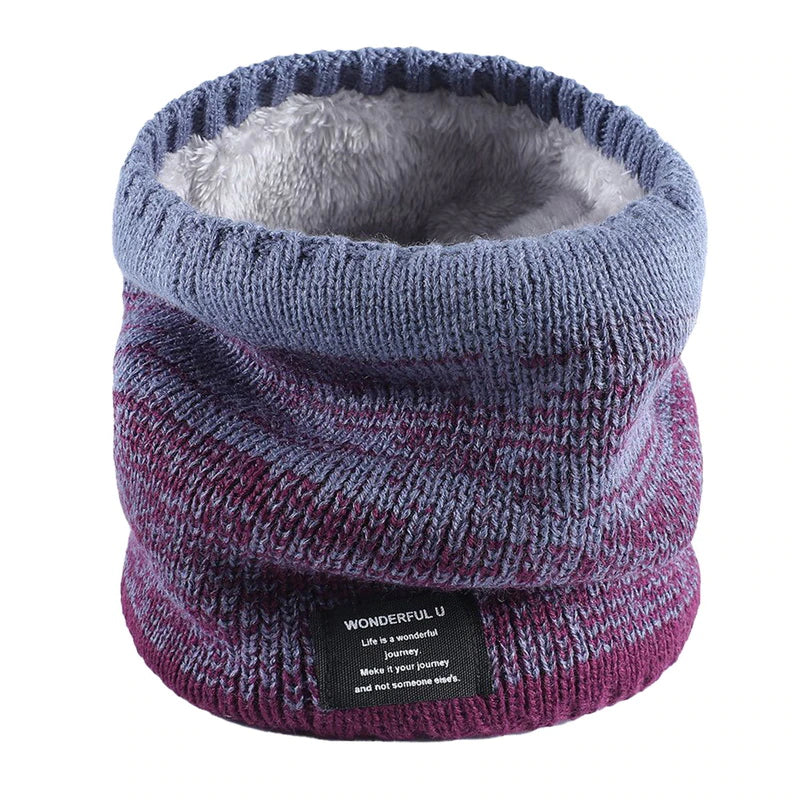 Warme Fleece Winter Sjaal