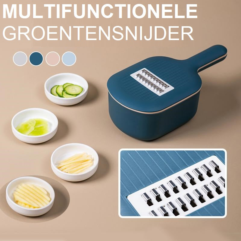 Multifunctionele groentensnijder incl. GRATIS beschermdop