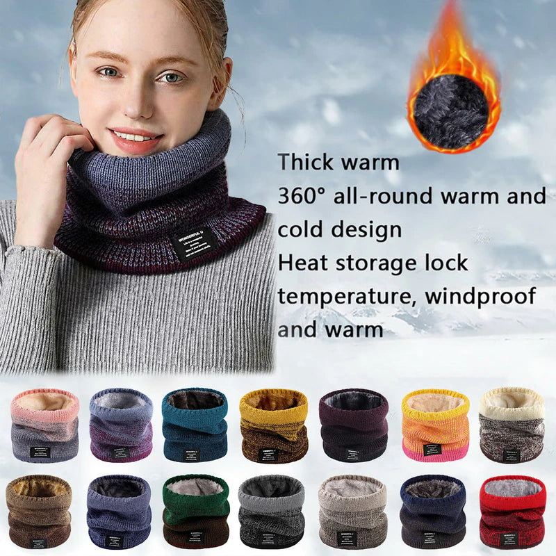 Warme Fleece Winter Sjaal