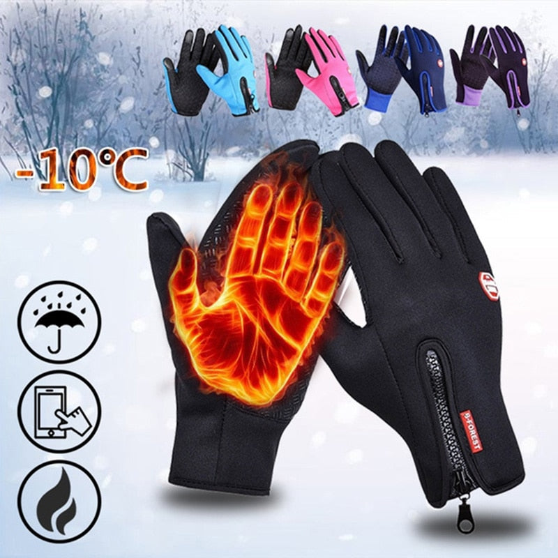 2022 Unisex Thermische Winterhandschoenen Touchscreen Warm, Fietsen, Rijden, Motorfiets