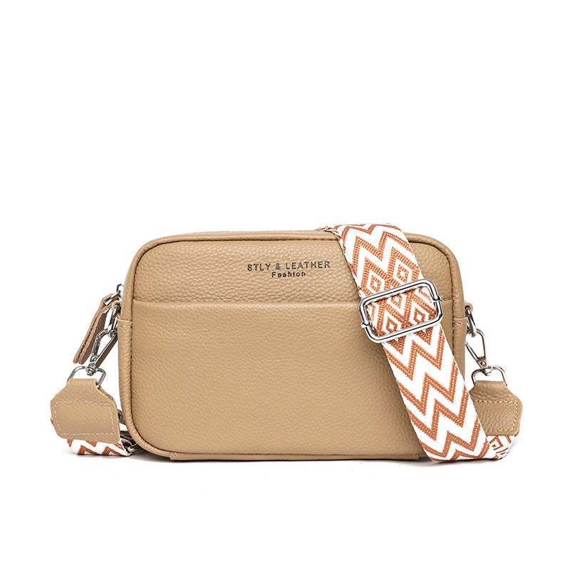 Amber™ | Dames Crossbody Leren Schouderta